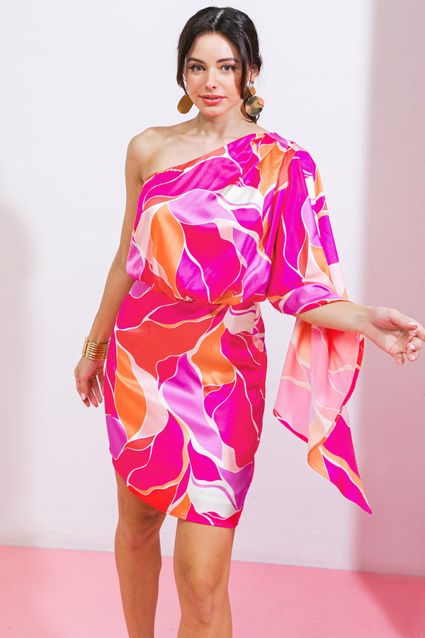 desert-express-woven-satin-mini-dress Flying Tomato-Sophia's StyleDRESSES-1